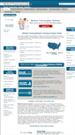 Mobile Screenshot of medicaltranscriptionist.org